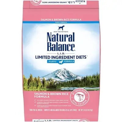 Natural Balance L.I.D. Limited Ingredient Diets Salmon & Brown Rice